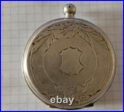 Rare Neptune, Pocket Watch Case Silver 84, Tsarist Russia