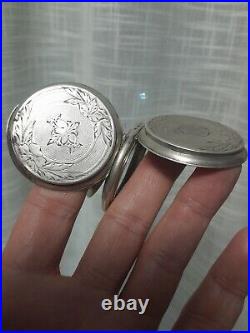 Rare Neptune, Pocket Watch Case Silver 84, Tsarist Russia