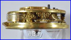 Rare Quadruple Cased Verge Fusee Edward Prior Turkish Market Pocket Watch c. 1818