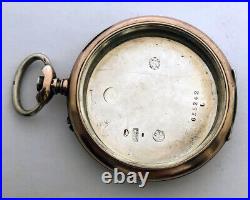 Rare Swiss ANTIQUE Silver (0.800) CASE Pocket watch IWC Schaffhausen