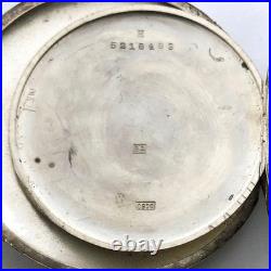 Rare Swiss ANTIQUE Silver (0.900) CASE Pocket watch OMEGA wheat harvest