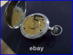 Rare US Watch Co of Waltham 16s Domed Model 1 U. S. W. Co Case Pocket Watch