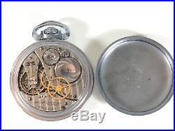 Rare WWII Elgin AN-5740 GCT Navigator Military Army Pocket Watch WithCase, Hamilton