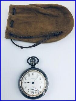 Rare Waltham P. S. Bartlett -illinois-hercules 18-size Pocket Watch-case Engraved