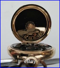 Rockford 0 size. (1913) Great fancy dial 15 jewels gold filled case restored