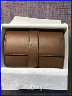 Rolex 2 watches Leather travel Pocket Pouch. Case. 2020 New StyleWith Gift Box