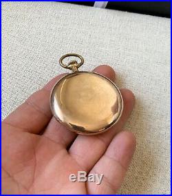 Rolex pocket watch vintage gold filled case 1920's