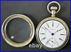 Running Waltham Grade 25 Model 1883 15J 18S Elgin Case Pocket Watch