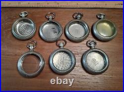 S18 American Pocket Watch Cases and Case Parts