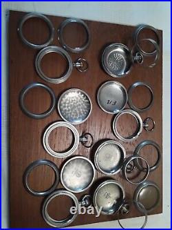 S18 American Pocket Watch Cases and Case Parts