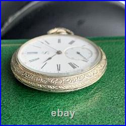 SM Co. 16S 15 Jewels Silveroid Case Pocket Watch