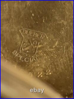 (SM) Dueber 14, Karat Gold filled hunting pocket watch case 6/0 Size