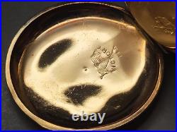 S. W. Co. Illinois Lever Set Pocket Watch 5S Victory 14K Gold Filled Hunter Case