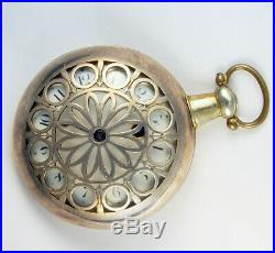 Samuel Thorp Verge Fusee Unusual Case Circa 1810 Pocket Watch