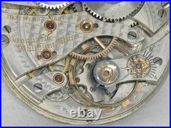 Scarce 16s Waltham 19j Vanguard 1899 Model Hunter Case Pocket Watch, Running