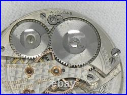 Scarce 16s Waltham 19j Vanguard 1899 Model Hunter Case Pocket Watch, Running