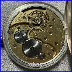 Seeland 11J. 800 Fine Silver Case Pocket Watch
