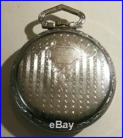 South Bend 16 size 15 jewels fancy dial (1908) grade 281 base case
