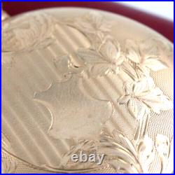 South Bend 18s 17J Pocket Watch Fancy Dial & Excellent Gold Filled Case