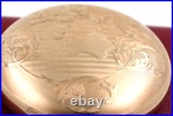 South Bend 18s 17J Pocket Watch Fancy Dial & Excellent Gold Filled Case