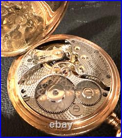 South Bend size 16, gold filled Hunter case Pocket watch