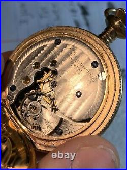 Standerd Pocket Watch 6s Runs Hunters Case