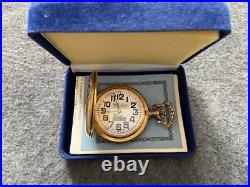 Swiss Made Belle Suisse Mechanical Wind Up Pocket Watch with the Case