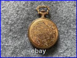 Swiss Made Belle Suisse Mechanical Wind Up Pocket Watch with the Case