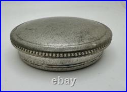 TIFFANY & CO Antique POCKET WATCH 10k Rolled Gold Plated Ca. 1900 withPewter Case