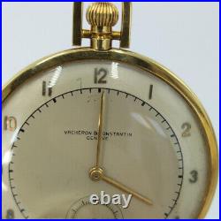 VACHERON CONSTANTIN Pocket Watch 750 Case Small Second 65.5g