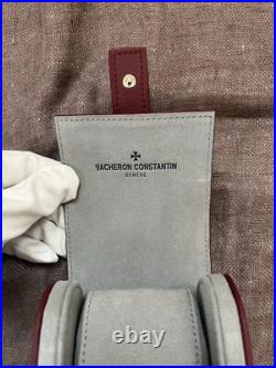 VACHERON CONSTANTIN Watch Travel Carry Case / Pouch Russet Leather