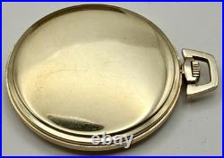 VINTAGE HAMILTON 917 Cal 3 ADJ 14k Gold F. Case Mint In Original Case Running