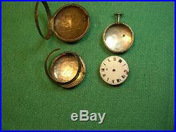 Verge fusee tripple case pocket watch project