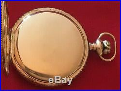 Very Nice 1901 Elgin 7 Jewel 12 Size Hunting Case Pocket Watch Running