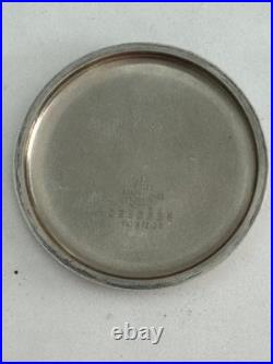 Vintage 16 Size Hamilton Pocket Watch B. O. C. 14kw G. F. Wadsworth Case Back