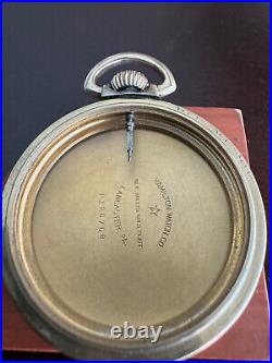 Vintage 16 Size Hamilton Pocket Watch Case For Grade 669 Swiss, Traffic Special