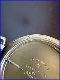 Vintage 16 Size Hamilton Pocket Watch Case For Grade 669 Swiss, Traffic Special
