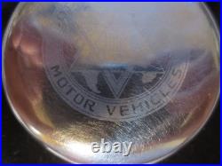 Vintage 16s Pocket Watch Dodge Brothers Ad Theme Dial & Case Runs Well