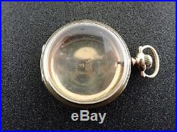 Vintage 18 Size J Boss 25 Year Pocket Watch Case Ball Model