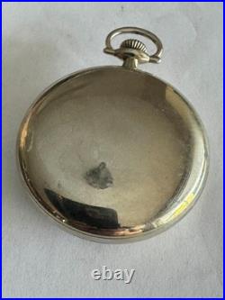 Vintage 18 Size Keystone Pocket Watch Case Pendant & Lever Set New Crystal