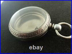 Vintage 18 Size S. W. C Kw. Ks Silveroid Pocket Watch Case
