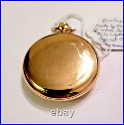 Vintage 1921 Illinois (Burlington) 21 jewel 16 size Pocket Watch RR GF case