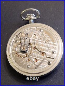 Vintage 1926 Hamilton 18S 21J 940 Railroad Pocket Watch Train/Locomotive Case