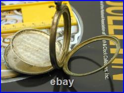 Vintage 1930s Eterna. 800 Silver Grand Prix Pocket Watch Case As Pictured