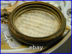 Vintage 1930s Eterna. 800 Silver Grand Prix Pocket Watch Case As Pictured