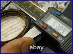 Vintage 1930s Eterna. 800 Silver Grand Prix Pocket Watch Case As Pictured