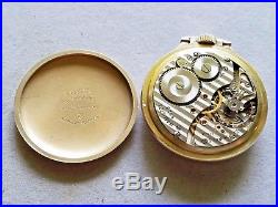 Vintage 1959 Hamilton Pocket Watch 992b with Bakelite Case - Railroad Approved