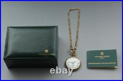 Vintage 1999 N MINT with Case FREDERIQUE CONSTANT 17J Hand Winding Pocket Watch
