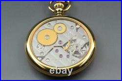 Vintage 1999 N MINT with Case FREDERIQUE CONSTANT 17J Hand Winding Pocket Watch