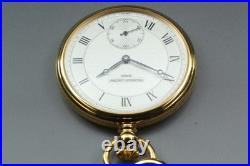 Vintage 1999 N MINT with Case FREDERIQUE CONSTANT 17J Hand Winding Pocket Watch